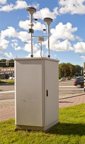 Afbeelding van een mobiel meetstation