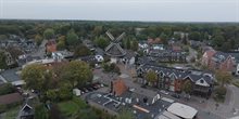 Luchtfoto centrum Ermelo nieuwsbrief